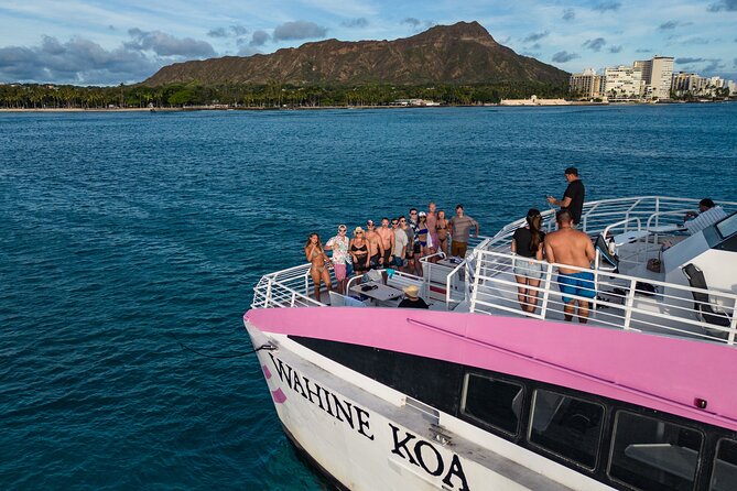 Friday Night Waikiki Fireworks Catamaran Cruise - Meeting and Pickup