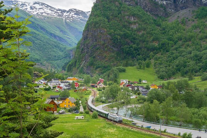 From Bergen Through Lovely Flåm and Atop the Stegastein Viewpoint - Exploring the Charming Town of Flåm