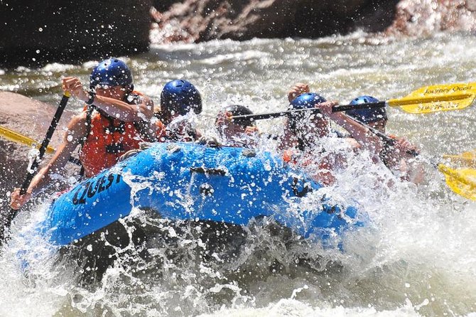 Full Day Royal Gorge Whitewater Rafting Adventure Cañon City CO - Inclusions