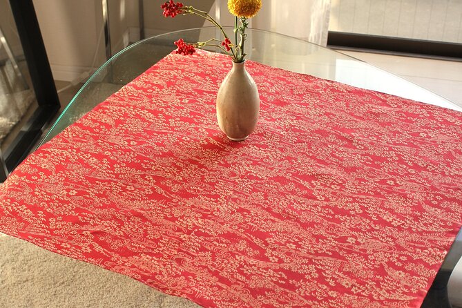 Furoshiki Workshop With Kimono Fabric - Learning the Art of Folding Furoshiki