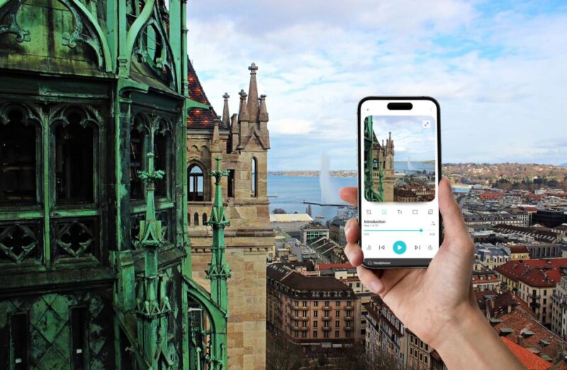 Geneva Old Town: Walking In App Audio Tour (ENG) - Tour Description