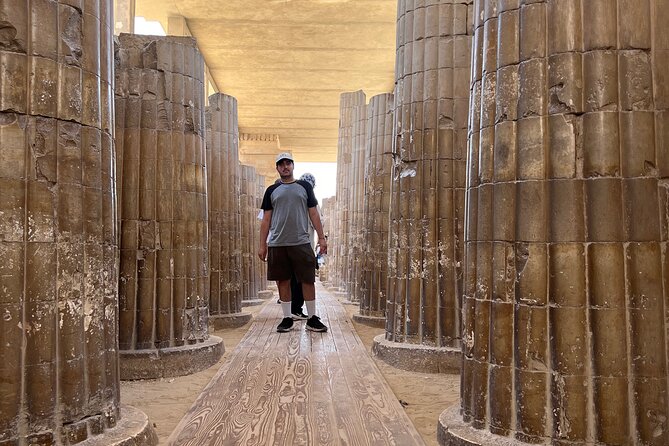 Giza Pyramids ,Sphinx,Sakkara, Memphis and Lunch - Exploring the Great Sphinx