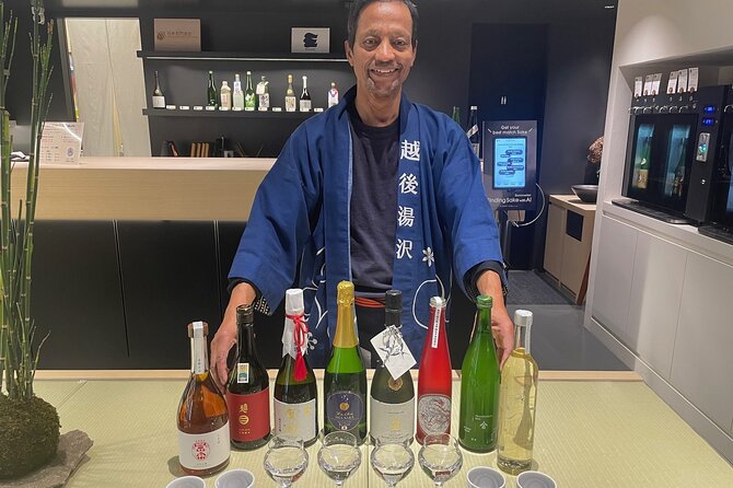 Guided Sake Flight in Asakusa Up to 10 Kinds of Sake - Discovering the Rich History of Sake