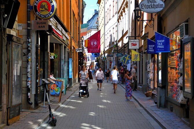 Guided Walking Tour: Stockholm Old Town (English or German) - Accessibility Information