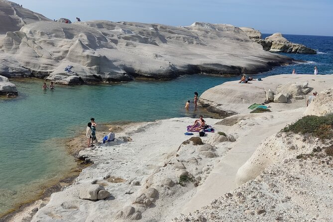 Half-day Private Island Road Tour in North Milos - Admiring Pollonia Church