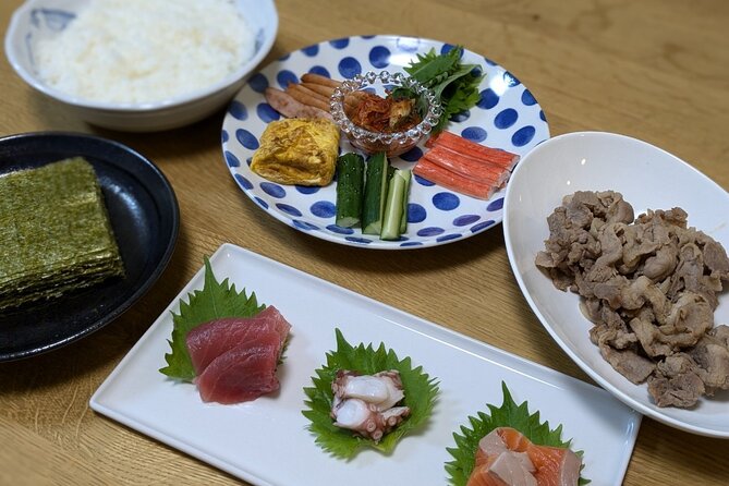 Hand-Rolled Sushi Lesson Near USJ - Inclusions