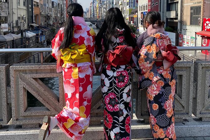 High Class Furisode Rental 1day Plan - Exploring Osaka in Furisode