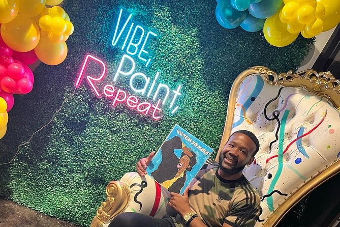 Hip Hop, R&B Paint and Sip Party Experience - Highlights of the Event
