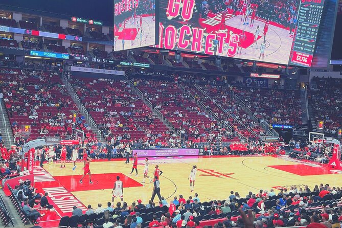 Houston Rockets Basketball Game Ticket at Toyota Center - Game Day Experience