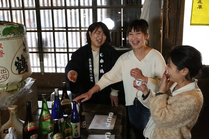 Izushi Kiki Sake Experience Local Tour & Guide - Sake Tasting at Sasazuru Brewery
