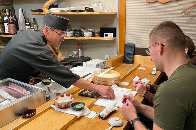 Learning Sushi From a Professional Sushi Chef in Osaka - Carving and Preparing Fresh Fish for Sushi