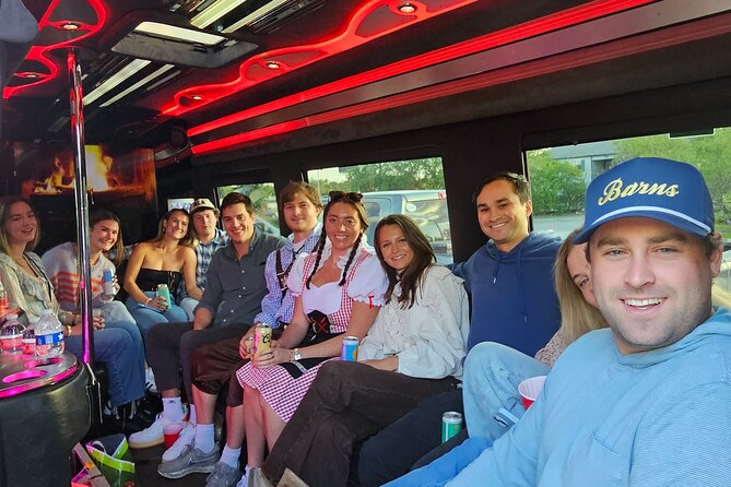 Limousine Tour to WurstFest New Braunsfels - Meeting and Pickup Locations