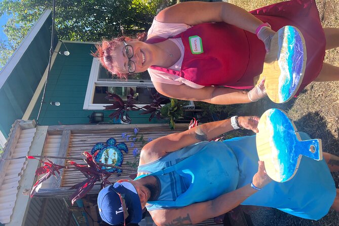 Make Your Own Maui Souvenir/Ocean Resin Class - Class Size and Inclusions