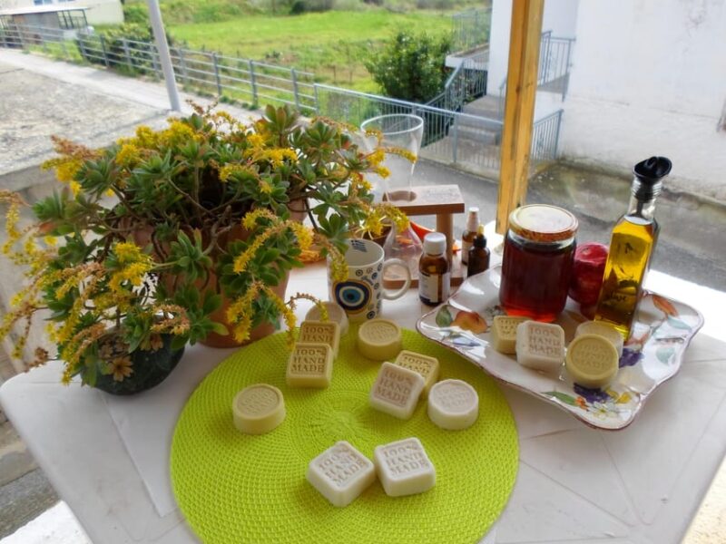 Make Your Own Soap and Taste Traditional Greek Recipes - Soap Making Process