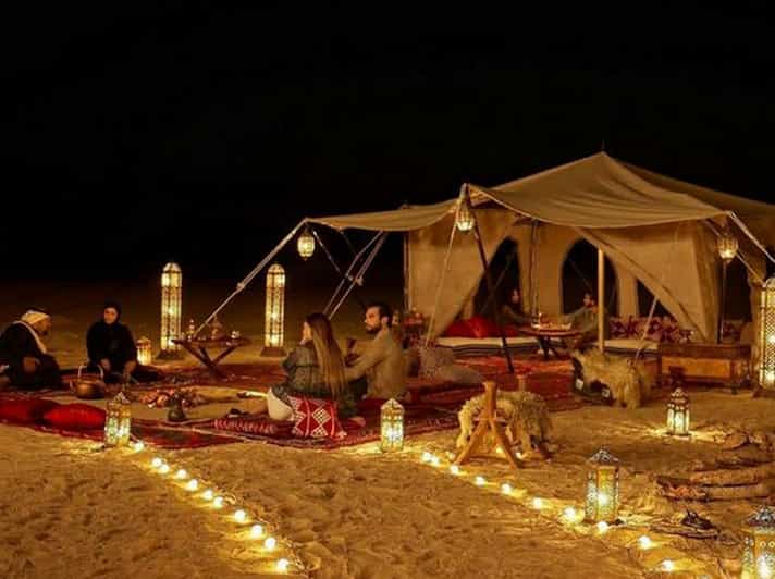 Marrakech Camel Ride & Overnight in Agafay Desert Camp - Witnessing Desert Sunsets