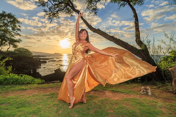 Maui Flying Dress Photoshoot Experience - Photographer-Guided Poses