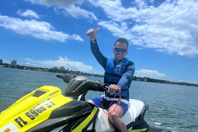 Miami Jet Ski Rental With a Pontoon Boat Ride - No Hidden Fees - Participation Guidelines