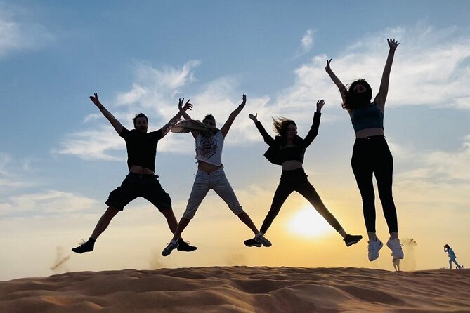 Morning Desert Safari With Dune Bashing, Camel Ride, Sand Board & Quad Biking - Master the Sand Board