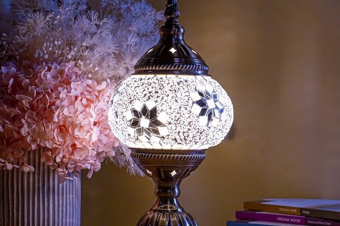 Mosaic Art Classes Orange County: Turkish Lamp Workshop - Meeting and End Points