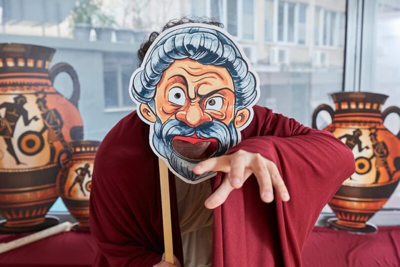 Murder at the Temple, an Ancient Greek Mystery - Interactive Game Features