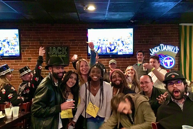 Nashvilles Annual New Years Eve Pub Crawl - Meeting and End Points