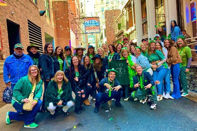 Nashvilles Annual Saint Patricks Day Pub Crawl - Enjoying Drink Specials and Games