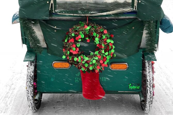NYC Holiday Lights and Magic Pedicab Tour - Meeting and End Point