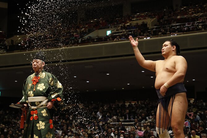Osaka Sumo Wrestling Tournament Experience With Chair Seat Ticket - Exploring the Tournament Grounds