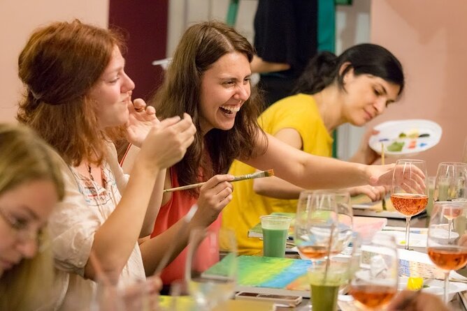 Painting Experience While Drinking Wine in Bucharest - Discovering Your Inner Artist