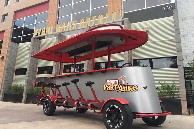Pedal Bar Crawl Tour of Downtown Phoenix - Ideal for Groups and Special Occasions