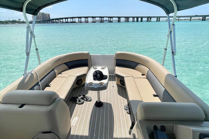 Private Crab Island Pontoon Charter With Inflatables - Customer Reviews