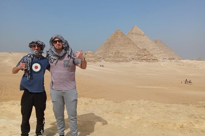 Private Full Day Tour Pyramids and Egyptian Museum and Khan and Free Camel Ride - Accessibility Features