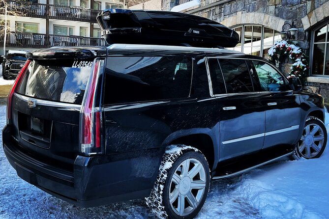 Private Luxury Transportation From Vail to Denver - Inclusions and Amenities