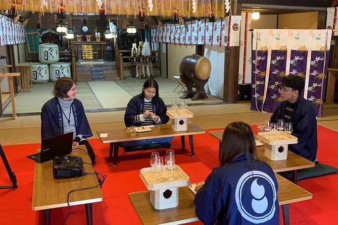 Private Sacred Sake Tasting Inside a Shrine - The Shrine Setting