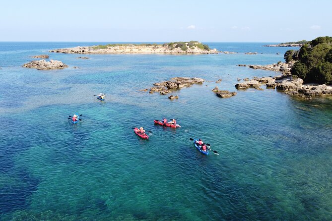 Private Sea Kayak Over the Sunk City of Ancient Feia - Meeting and Pickup