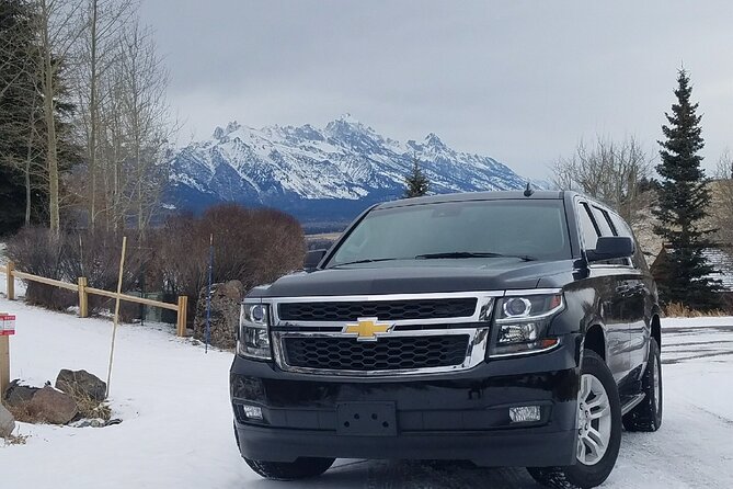 Private SUV Transfers To/ From JACkson Hole Airport JAC - Booking Process