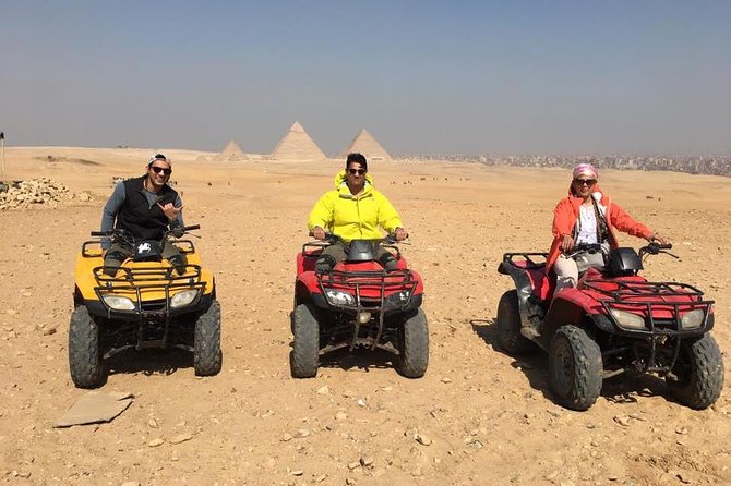 Quad Bike ATV Ride Around Giza Pyramids Sahara - Health and Safety Measures