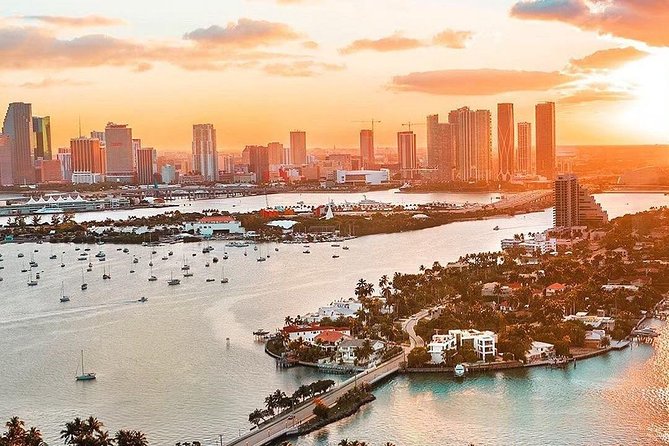 Romantic Miami 50-Min Plane Tour With Champagne - Valentines Day - Celebrating With Champagne