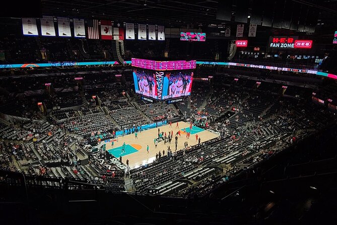 San Antonio Spurs Basketball Game Ticket - Game Day Location