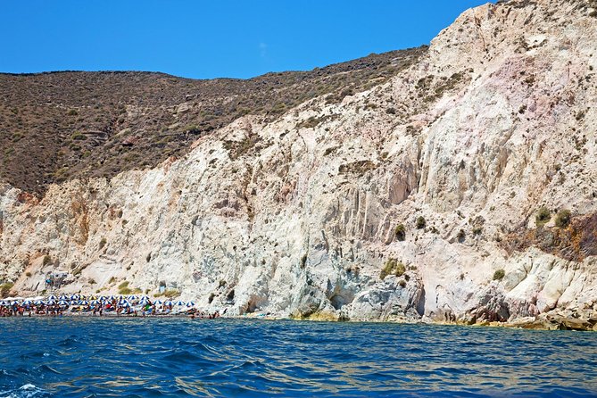 Shared Cruise From Santorini to the White Beach via Volcano - Itinerary and Activities