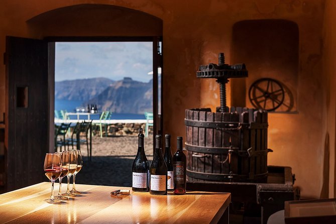 Sip Your Way Around Santorini Private Wine Tour - Tasting Experience