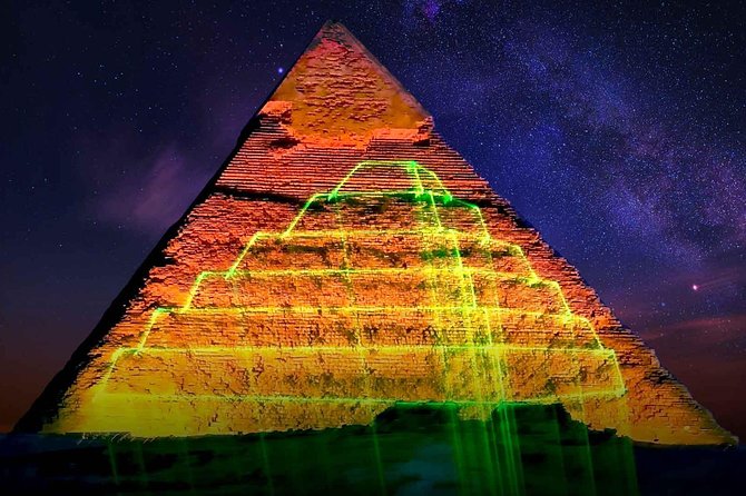Sound And Light Show With Dinner With Pyramids View Roof Top Restaurant - Meeting and Pickup Details