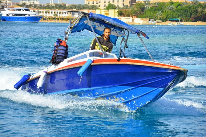 Speed Boat Abo Munkar Island & Water Sport Semi Private-Hurghada - Customer Reviews
