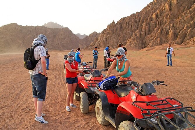 Sunset Quad Tour & Eco Mountain With Dinner in Sharm El Sheikh - Pick-Up Details