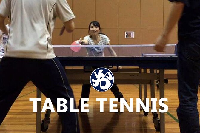 Table Tennis in Osaka With Local Players! - Participation Guidelines