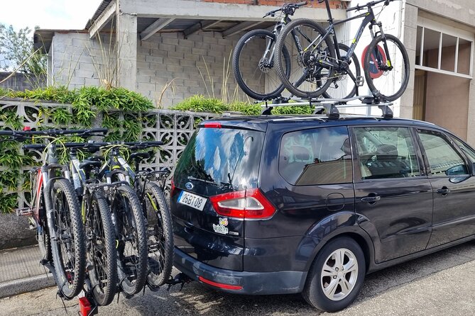 Taxi Bikes Transporting Bicycles and Cyclists From Santiago to Porto - Meeting Location and Duration