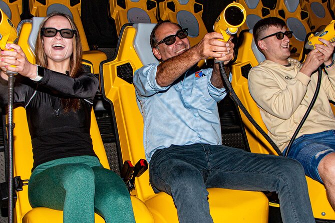 Ticket Pass to the Flyer 7D Ride and Laser Maze in Pier 39 - Accessibility and Participation Requirements