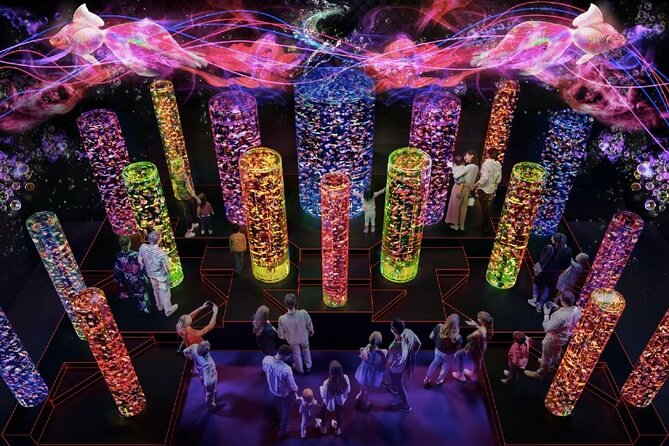 Tokyo Art Aquarium Museum E-Ticket With Optional Tokyo Metro Pass - Location and Accessibility