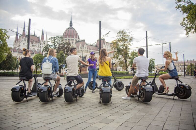Top Sights of Pest Downtown on E-Scooters Incl. Parliament - St Stephens Basilica