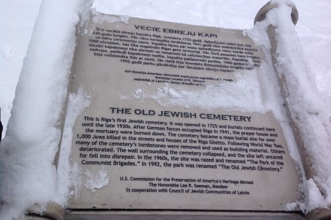 Tour in Riga Jewish History - Significance of the Synagogues